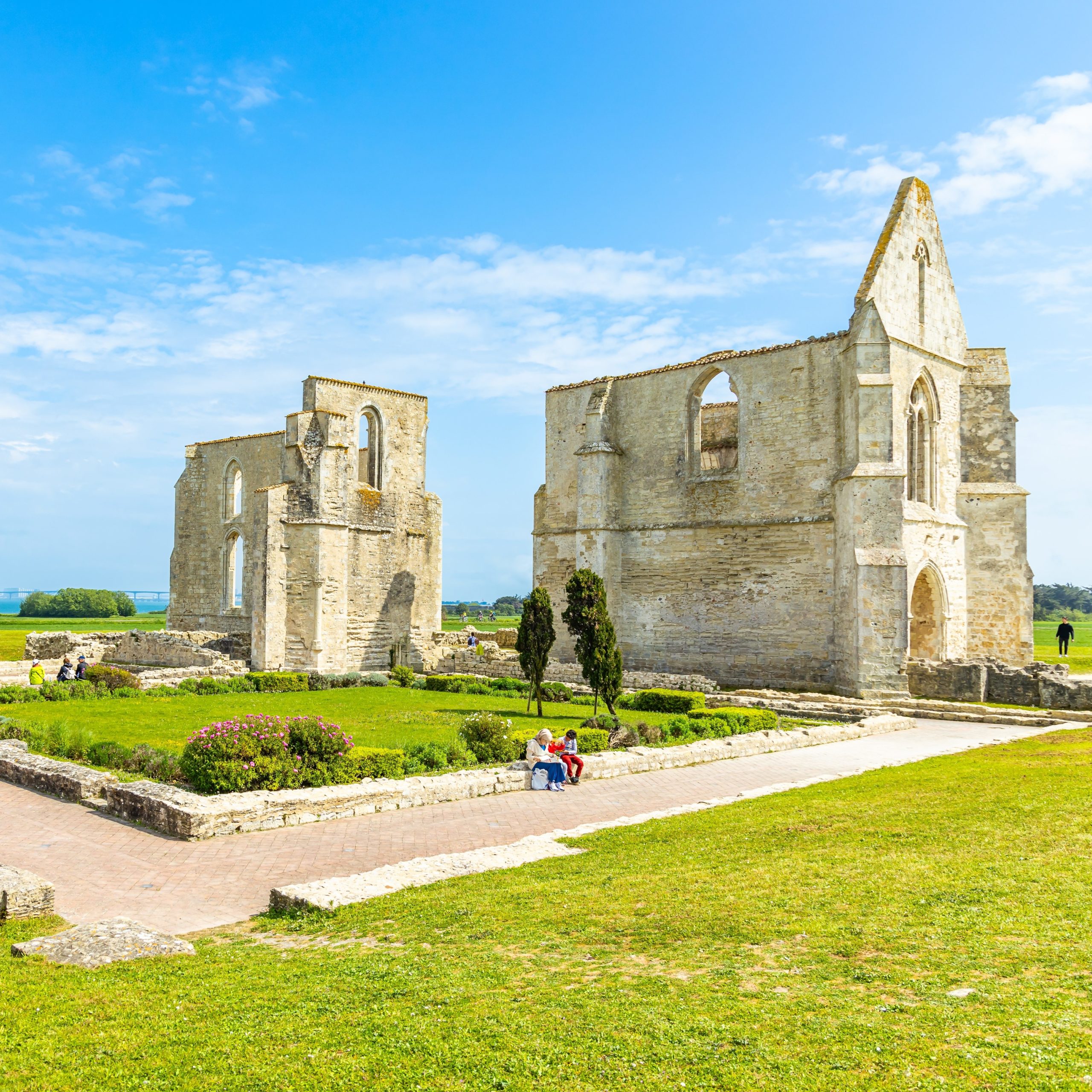 L’abbaye Notre-Dame-de-Ré sur l'île de Ré