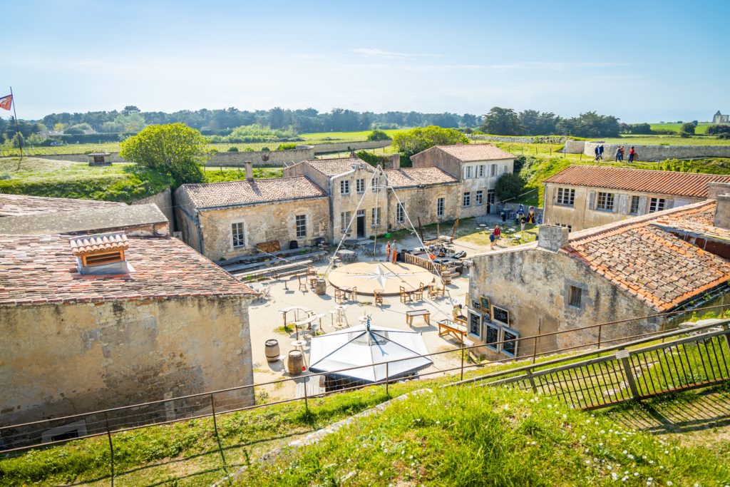 Fort de la Prée situé à l'Île de Ré