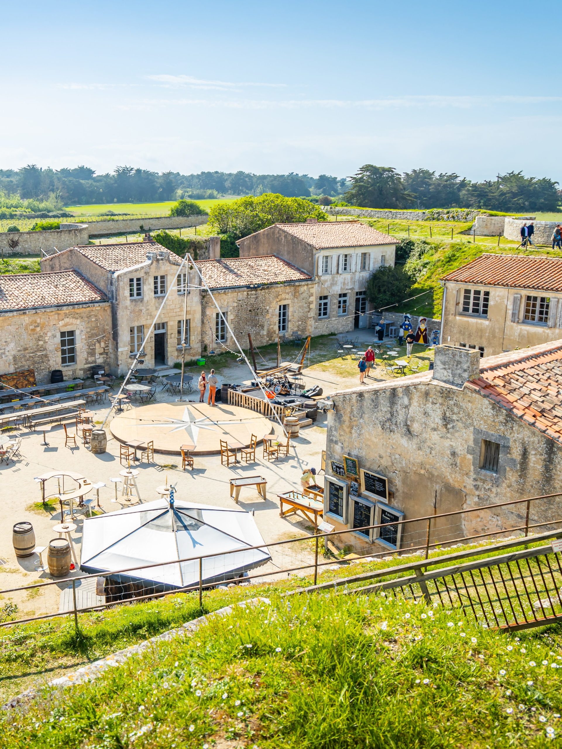 Fort de la Prée situé à l'Île de Ré