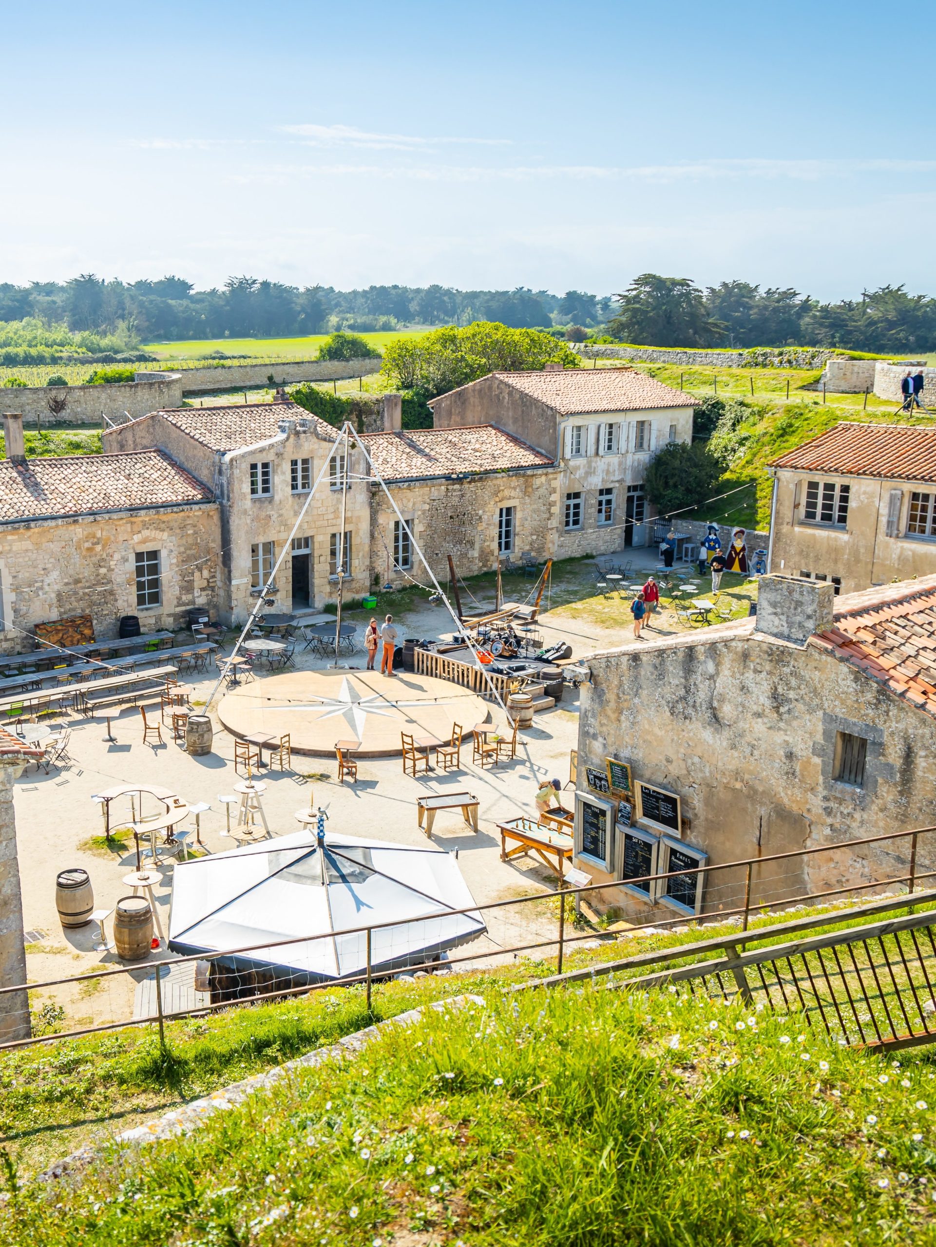 Fort de la Prée situé à l'Île de Ré