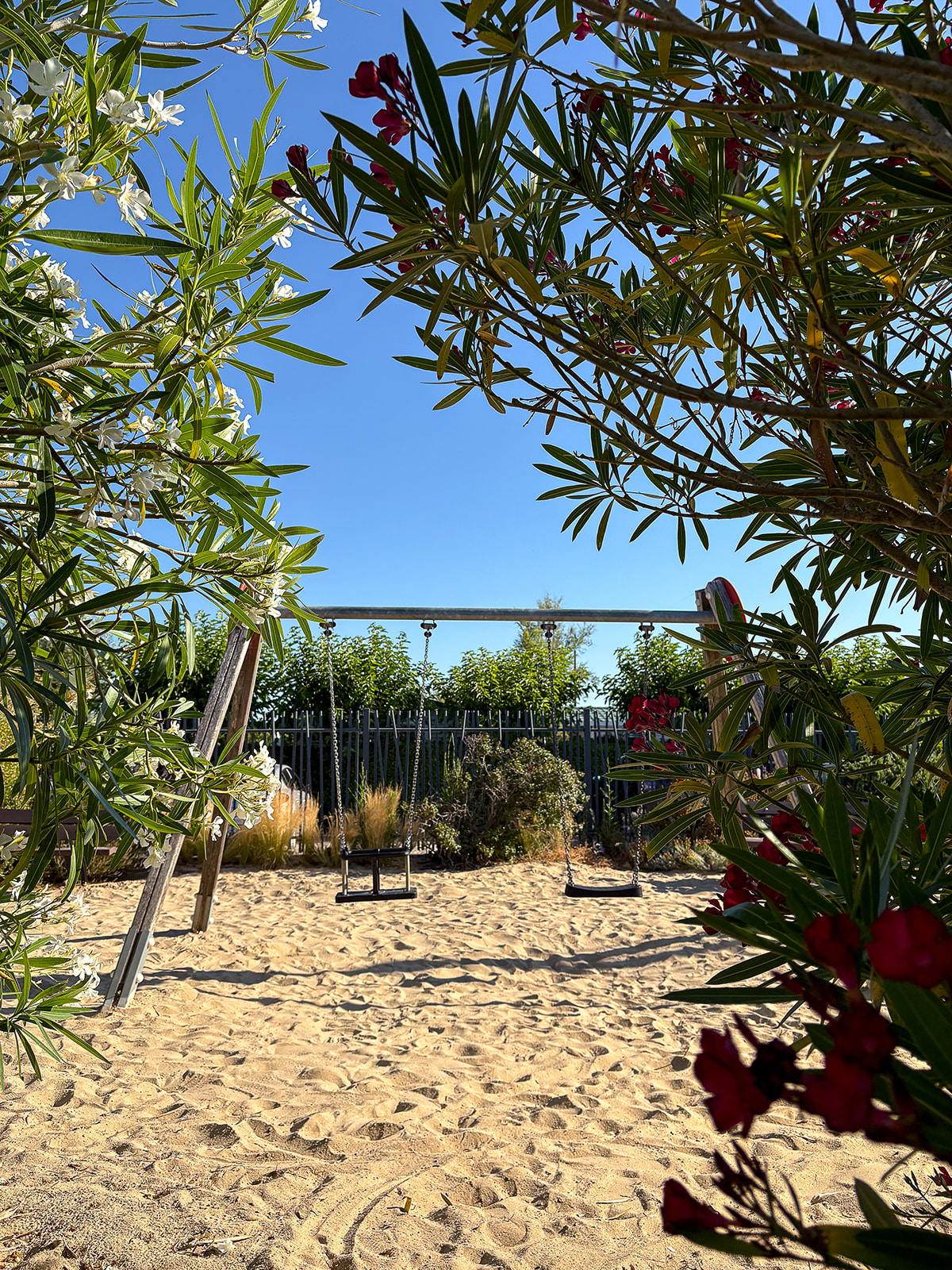 Balançoire ILE DE RE, camping LA PLAGE ROMANEE